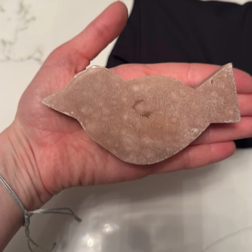 Druzy Pink Amethyst Bird-Shaped Crystal